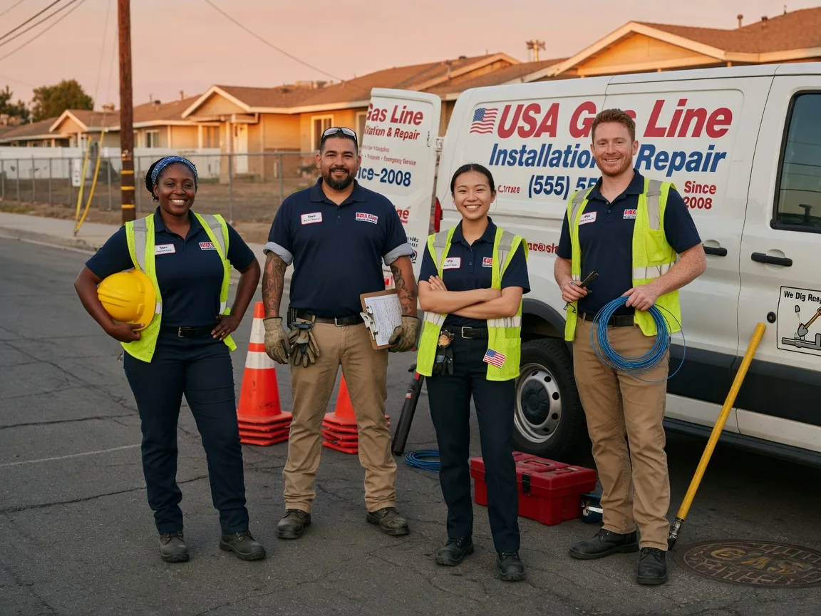 Gas Line Installation company in Shawboro, NC